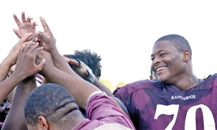 With a young offense, Killeen's 'other' tackles lead experienced defense